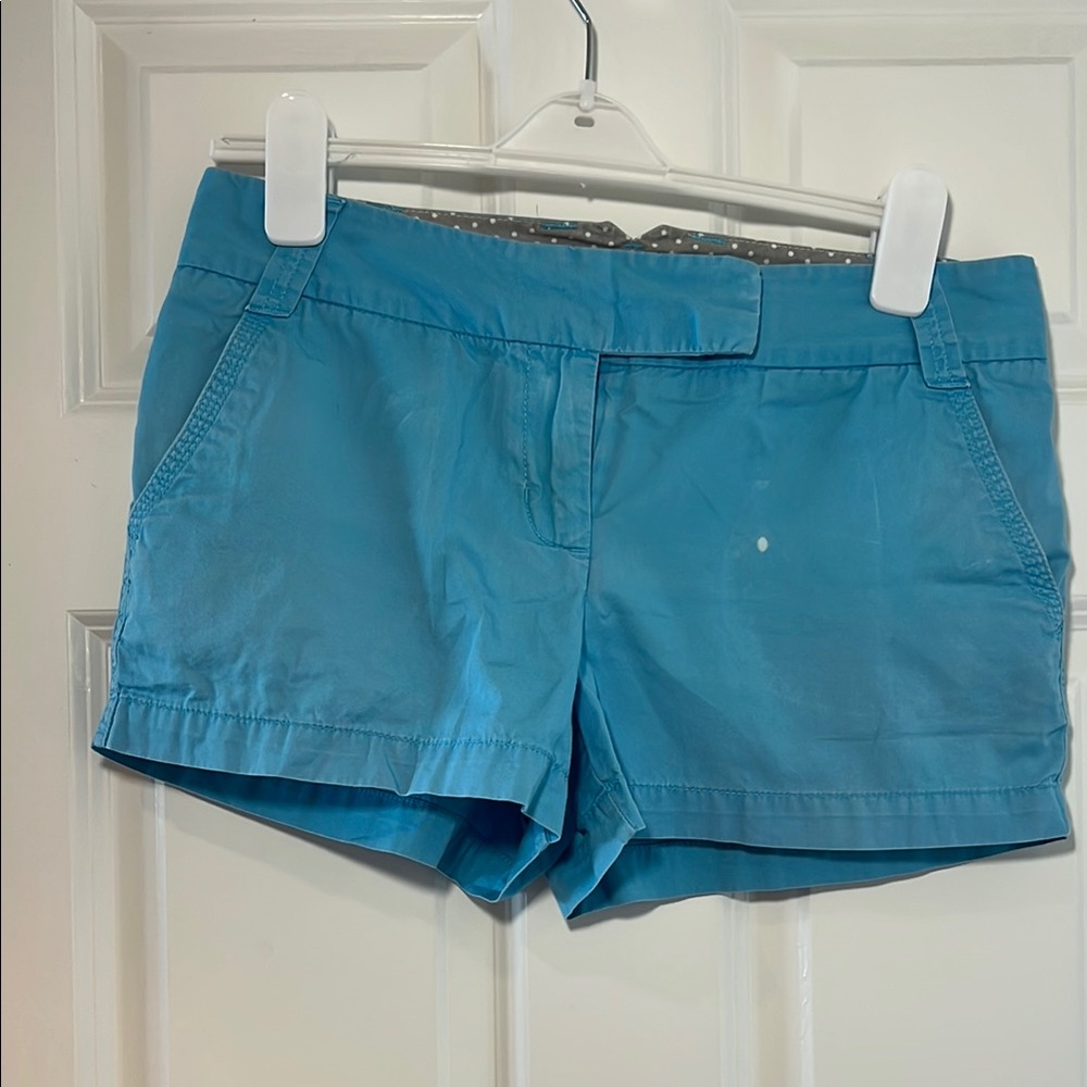 J. Crew Blue Tailored Bermudas